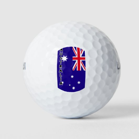 Australië! Golfballen (Voorkant)