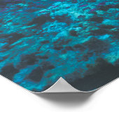 Australië, Great Barrier Reef. Paars Poster (Hoek)