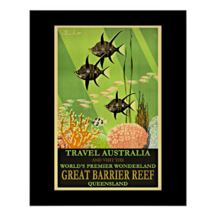 Australië - Great Barrier Reef Perfect Poster