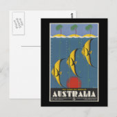 Australië Great Barrier Reef Queensland Briefkaart (Voorkant / Achterkant)