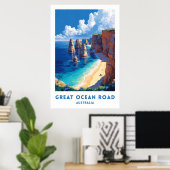 Australië Great Ocean Road Poster (Thuiskantoor)