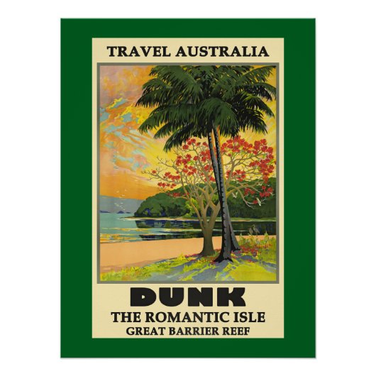 Australië, Groot Barrièrerif, Perfect Poster (Voorkant)