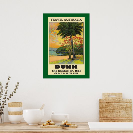 Australië, Groot Barrièrerif, Poster (Keuken)