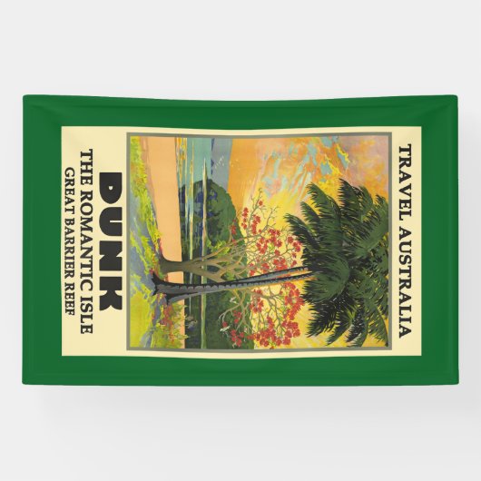 Australië, Groot Barrièrerif, Spandoek (Horizontaal)