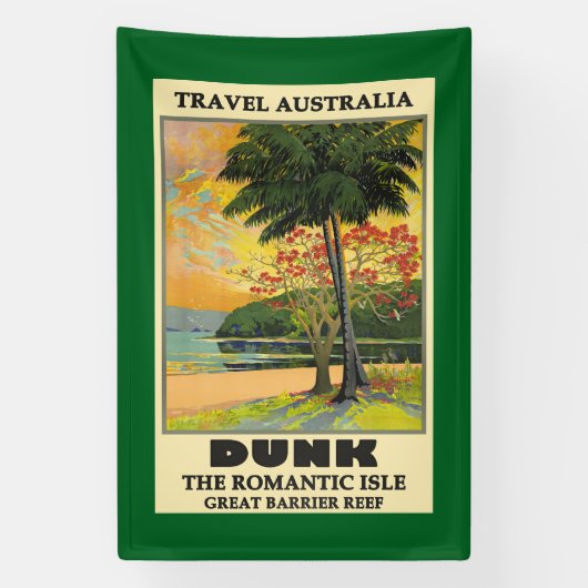 Australië, Groot Barrièrerif, Spandoek (Verticaal)