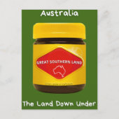 Australië Groot Zuidelijk Land Briefkaart (Voorkant)