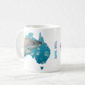 Australië - Grootwitte haai - Landvorm Koffiemok (Voorkant links)