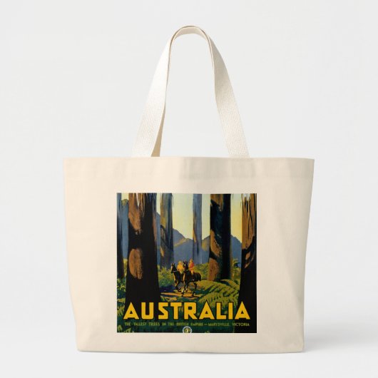 Australië Grote Tote Bag (Voorkant)