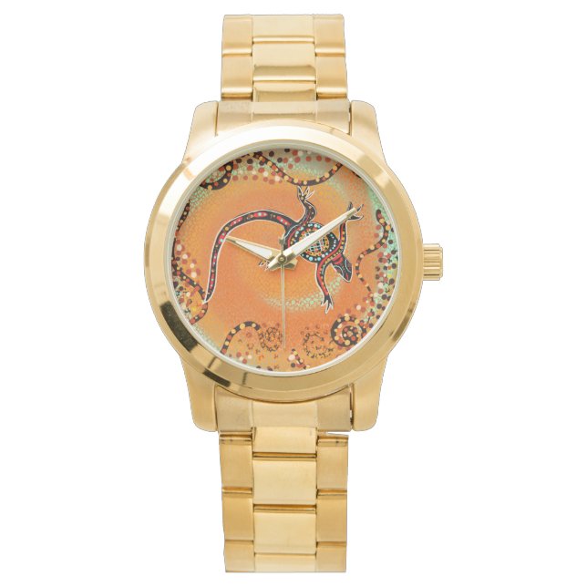 AUSTRALIË HAGEDIS KUNST       HORLOGE (Voorkant)