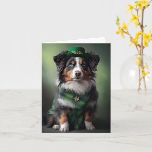 australië herder patrick kaart (Gele Bloem)