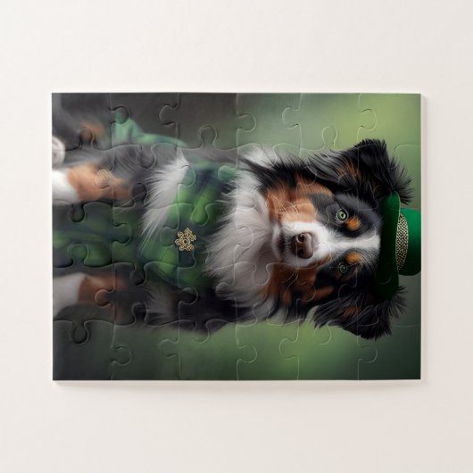 australië herder patrick legpuzzel (Horizontaal)