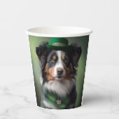 australië herder patrick papieren bekers (Voorkant)