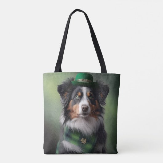 australië herder patrick tote bag (Achterkant)