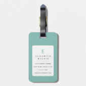 Australië Herdershond Bagage Label (Achterkant verticaal)