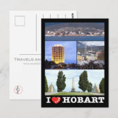 Australië - Hobart - Briefkaart (Voorkant / Achterkant)