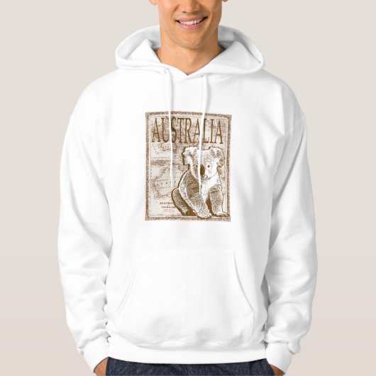 australië hoodie (Voorkant)