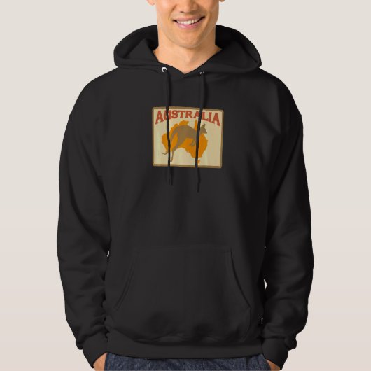 Australië Hoodie (Voorkant)