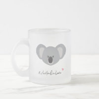 Australië houdt van schattige koala-illustratie