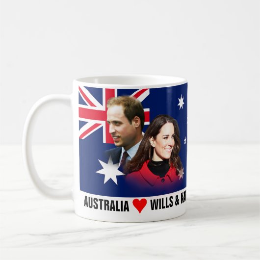 Australië houdt van William & Kate Mok (Links)