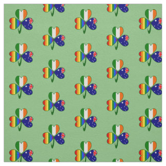 Australië Ierland Gay Pride Klaverblad Stof