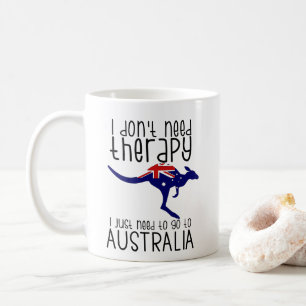 Australië Ik heb geen therapie reisbestemming nodi Koffiemok