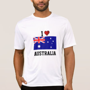 AUSTRALIË: IK HOU VAN AUSTRALIË T-SHIRT
