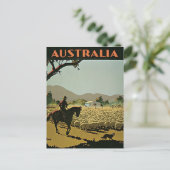 Australië in de zon briefkaart (Staand voorkant)