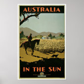 Australië ~ In de zon Poster (Voorkant)