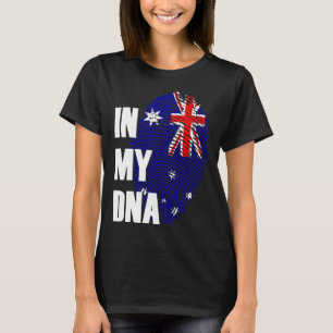 Australië In Mijn DNA Mannen Vrouwen Kinder T-shirt