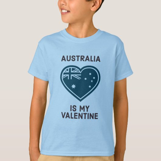 Australië is mijn Valentijn T-shirt (Voorkant)
