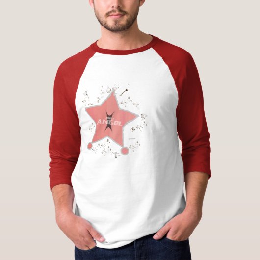 Australië: Joey Angel Baseball-Shirt T-shirt (Voorkant)