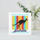 Australië Kaart (Staand voorkant)