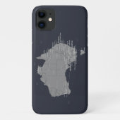 Australië-kaart Case-Mate iPhone Case (Achterkant)