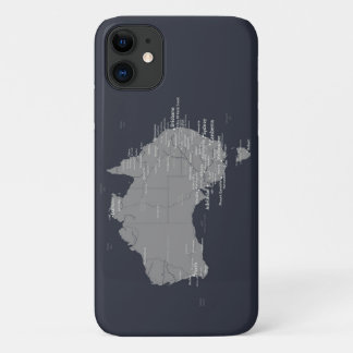 Australië-kaart Case-Mate iPhone Case