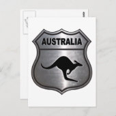 Australië Kangaroo Briefkaart (Voorkant / Achterkant)