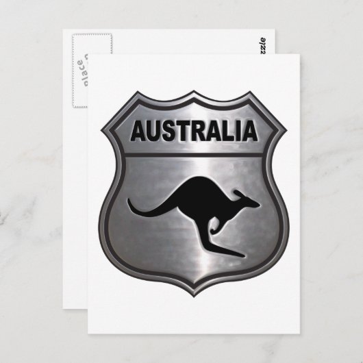 Australië Kangaroo Briefkaart (Voorkant / Achterkant)