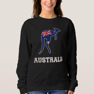 Australië Kangaroo Flag Straya Outback Sydney Trui