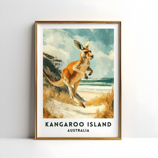 Australië Kangaroo Island Reisposter Poster