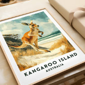 Australië Kangaroo Island Reisposter Poster
