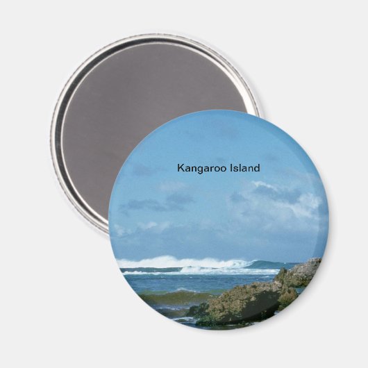 Australië: Kangaroo Magneet (Voorkant / Achterkant)