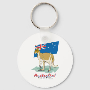 Australië Kangaroo Sleutelhanger