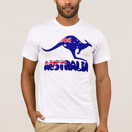 Australië Kangaroo T-shirt (Voorkant)