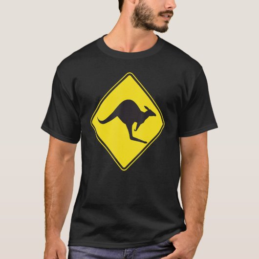 Australië Kangaroo T-shirt (Voorkant)