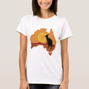 Australië Kangaroo T-shirt