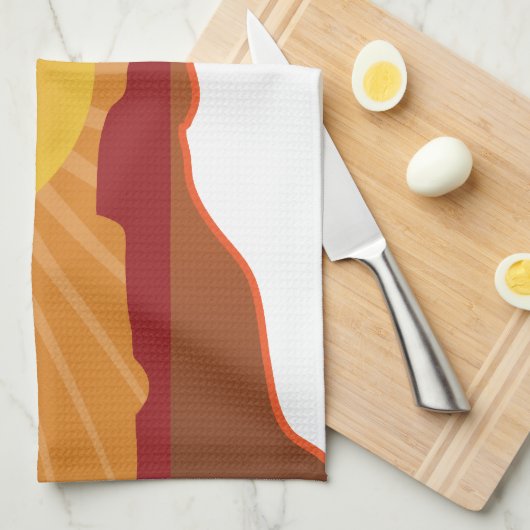 Australië Kangaroo Theedoek (Quarter Fold)