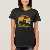 Australië Kangoeroe Aussie Mannen Vrouwen Kinder T-shirt (Voorkant)