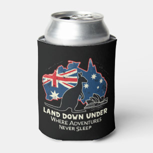 Australië Kangoeroe Aussies Land Down Under  Blikjeskoeler