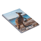 Australië Kangoeroe op het strand Foto Notitieboek (Rechterzijde)