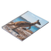 Australië Kangoeroe op het strand Foto Notitieboek (Linkerzijde)