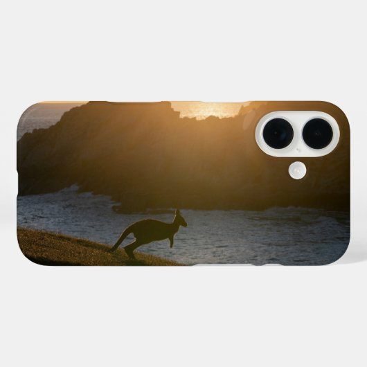 Australië Kangoeroe Sunset Foto Case-Mate iPhone Case (Achterkant (horizontaal))